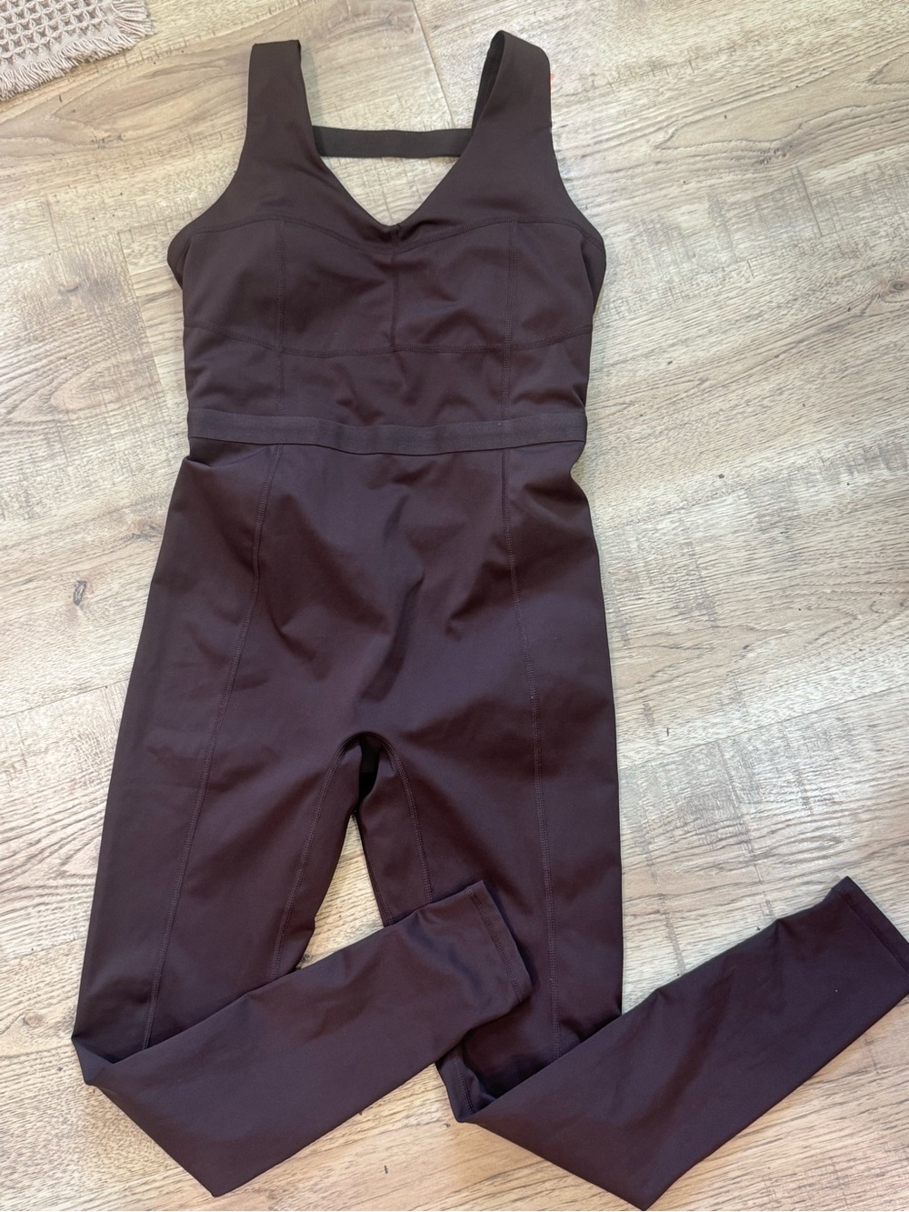 Fabletics Motion365+ Jumpsuit in the color "Cacao" brown
